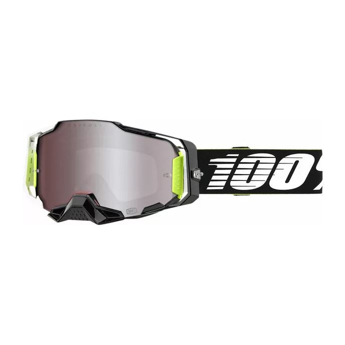 100% MX Goggles Armega Racr HiPER Silver Mirror